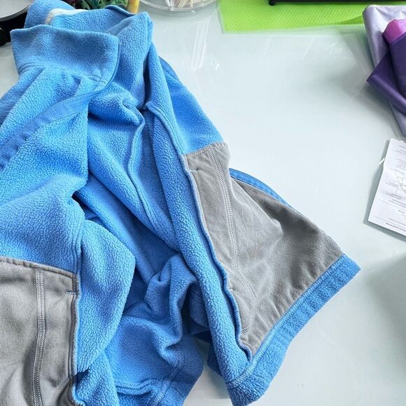 Patagonia Synchillia Womens Jacket Light Blue Full Zip SZ M - Picture 5 of 7